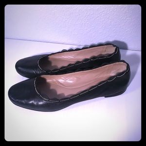 Chloe Black Flats